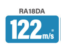 HiKOKI RA18DA 最大風速122m/s・最高圧力18kPa
