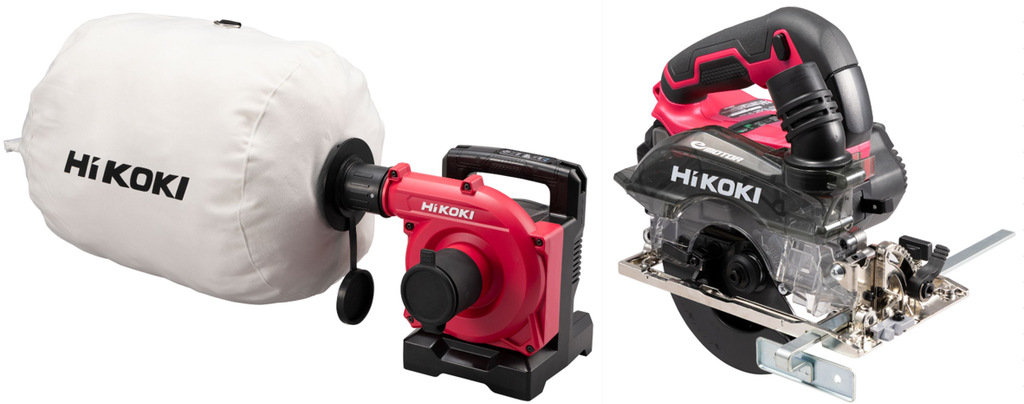 HiKOKI RSC36DA 粉じんの舞う現場でも見失わない「マゼンタ」