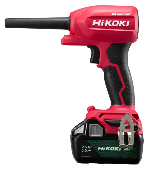 HiKOKI RA18DA:最大風速122m/sの軽量エアダスタ