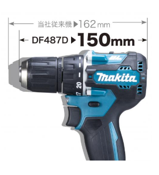 マキタ DF487Dは「軽さ+手締め機能」の実用機