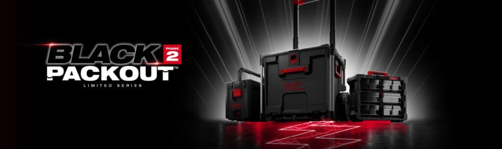 ミルウォーキー ブラックPACKOUT PHASE2 限定シリーズ