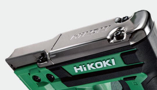 HiKOKI N1810DA 特徴② 先端部の金属化で耐摩耗性が向上