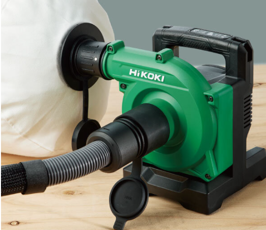 HiKOKI R3640DA 分離型冷却ファンと吸込口キャップで実用性を高める