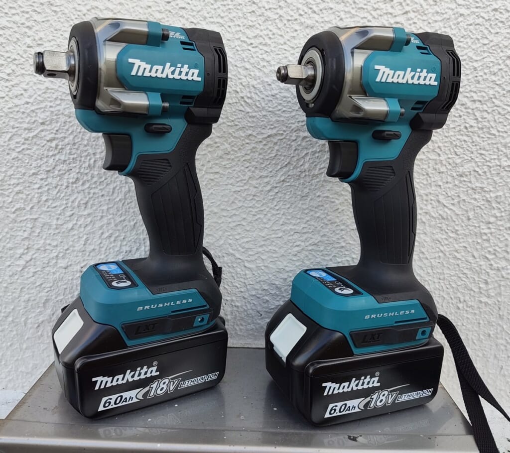 マキタ TW310D(左)とTW312D(右)の実機